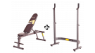 Набор 1: силовая скамья HastStrike + стойка HastStrong