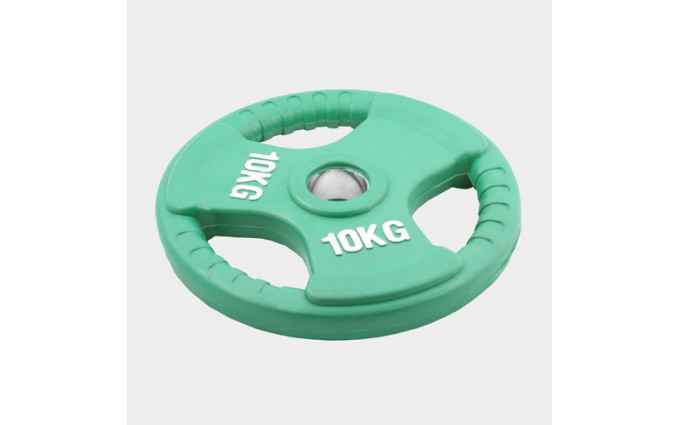 Олимпийский диск евро-классик--с тройным хватом 10 кг. Олимпийский диск евро-классик--с тройным хватом 10 кг.